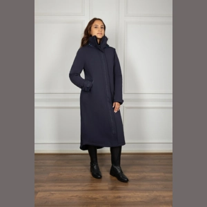 Coldstream Maxton Long Waterproof Coat  Navy