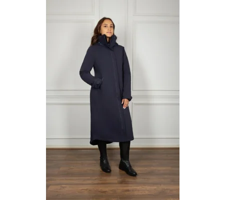 Coldstream Maxton Long Waterproof Coat Navy