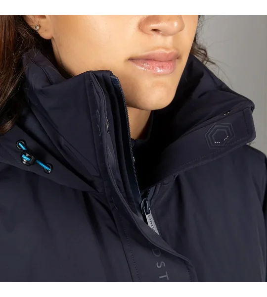 Coldstream Maxton Long Waterproof Coat Navy