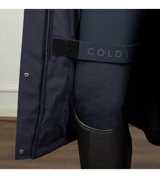 Coldstream Maxton Long Waterproof Coat Navy