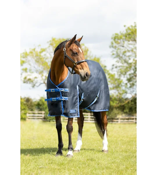 StormX Empra Reflect 0g Turnout Rug Navy