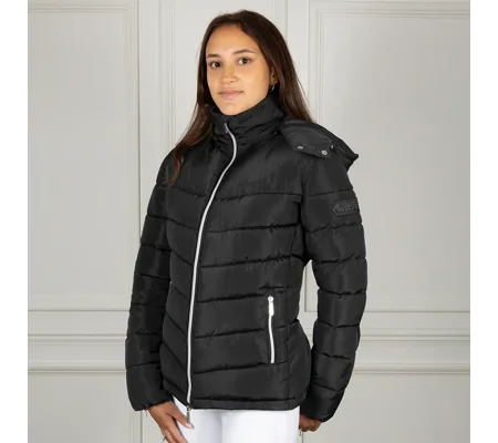 Coldstream Melrose Quilted Coat Black