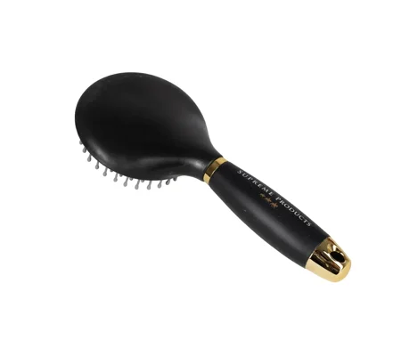 Supreme Products Comfort Groom Mane & Tail Brush - Black/Gold