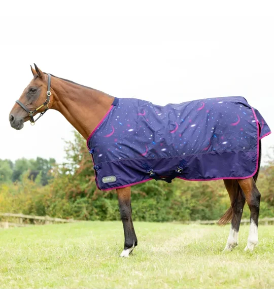 StormX Original Out of this World 100 Turnout Rug Navy/Magenta