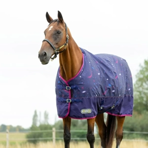 StormX Original Out of this World 100 Turnout Rug   Navy/Magenta