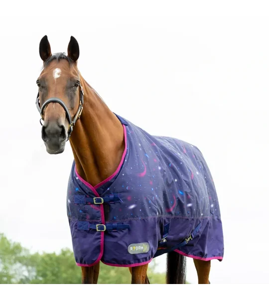 StormX Original Out of this World 100 Turnout Rug Navy/Magenta