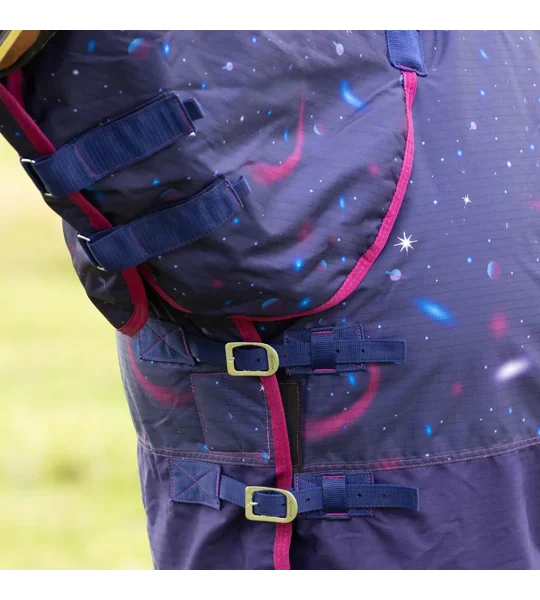 StormX Original Out of this World 200 Combi Turnout Rug Navy/Magenta