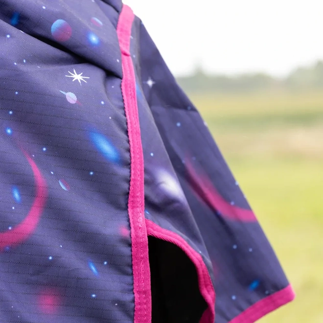Additional Image for StormX Original Out of this World 200 Combi Turnout Rug   Navy/Magenta