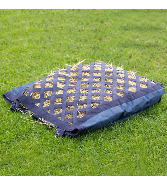 Slow Flow Diamond Hay Bag by Hy Equestrian - Navy