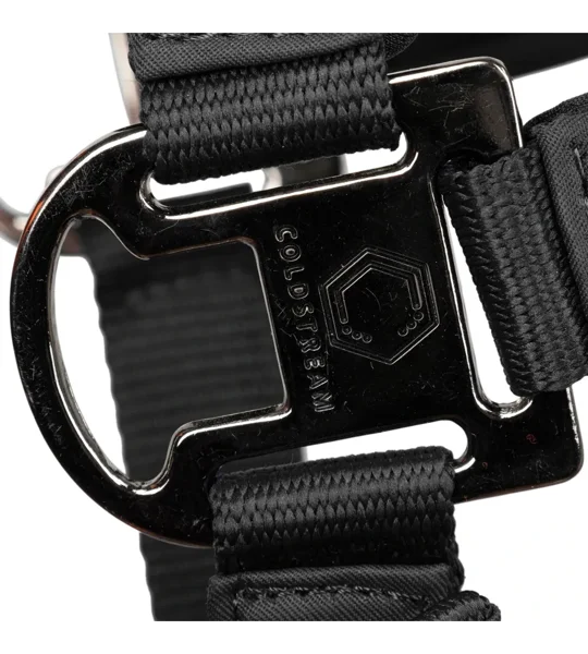 Coldstream Paxton Padded Head Collar & Lead Rope Black