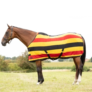 StormX Empra Newmarket Fleece Rug  Yellow/Red/Black