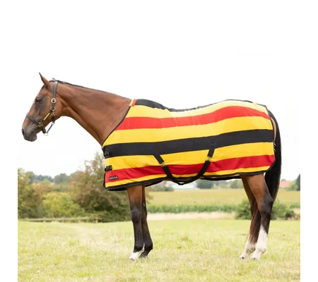 StormX Empra Newmarket Fleece Rug Yellow/Red/Black