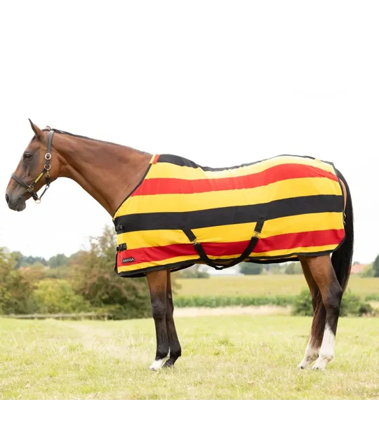 StormX Empra Newmarket Fleece Rug Yellow/Red/Black