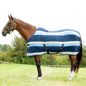 StormX Empra Newmarket Fleece Rug  Navy/Blue/Beige