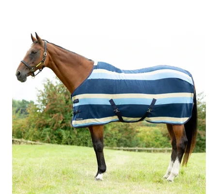 StormX Empra Newmarket Fleece Rug Navy/Blue/Beige