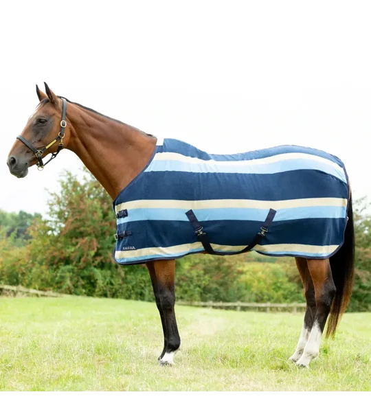 StormX Empra Newmarket Fleece Rug Navy/Blue/Beige