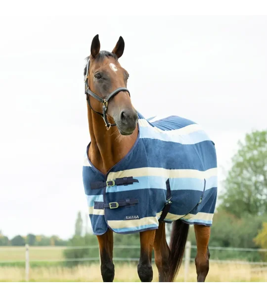 StormX Empra Newmarket Fleece Rug Navy/Blue/Beige