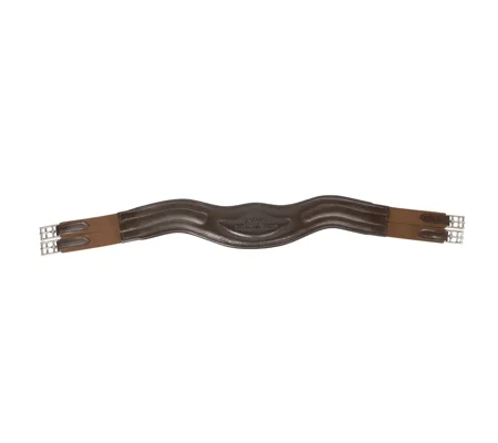 Supreme Products Pro Performance Anatomical Leather Girth Brown