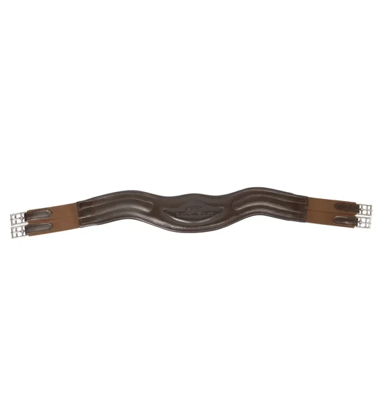 Supreme Products Pro Performance Anatomical Leather Girth Brown