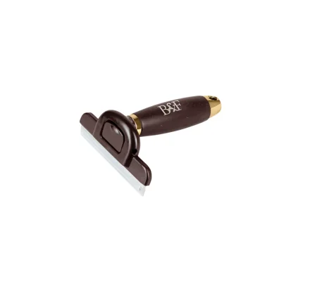Benji & Flo Gel Handle Deshedding Tool One Size Brown/Gold