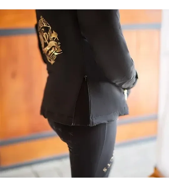 Supreme Products Active Show Rider Waterproof Jacket Black/Gold