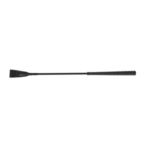 Hy Equestrian Rubber Handled Riding Whip 65cm Black