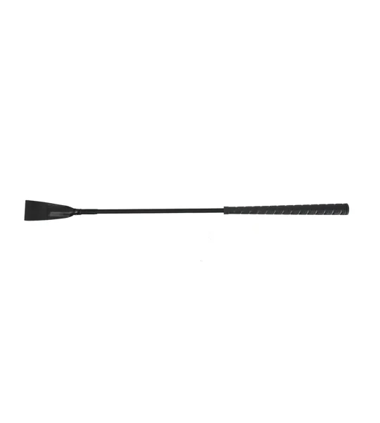 Hy Equestrian Rubber Handled Riding Whip 65cm Black