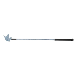 Hy Equestrian Unicorn Riding Whip 65cm Blue Glitter