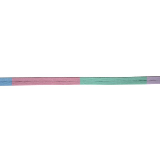 Additional Image for Hy Equestrian Rubber Covered Training Reins pastel multi coloured