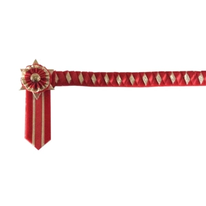 ShowQuest Boston Brow Band    Red/Red/Gold