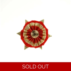 ShowQuest Boston/Ludlow Buttonhole -  Red/Red/Gold