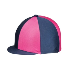 Hy Equestrian Two Tone Lycra Silks - Navy/Pink