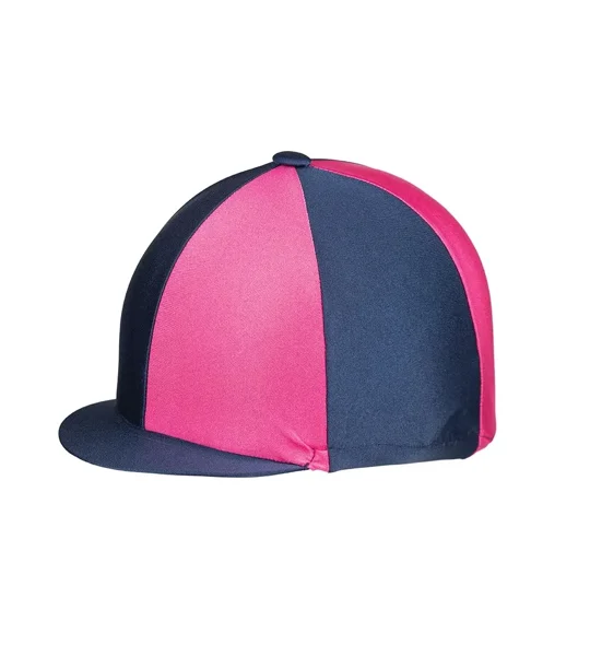 Hy Equestrian Two Tone Lycra Silks - Navy/Pink