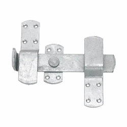 Perry Equestrian Kickover Stable Latches  - Galvanised