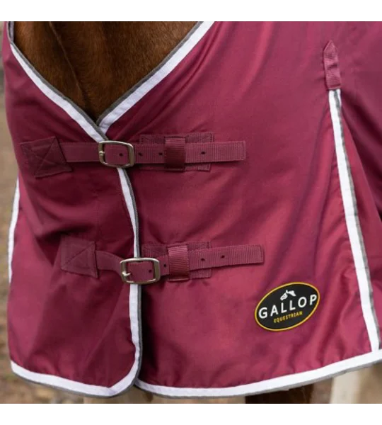 Gallop Summer Sheet Burgundy