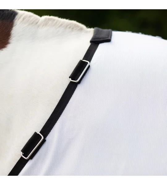 Gallop Ponie Dual 5-Point Fly Rug & Neck Set White