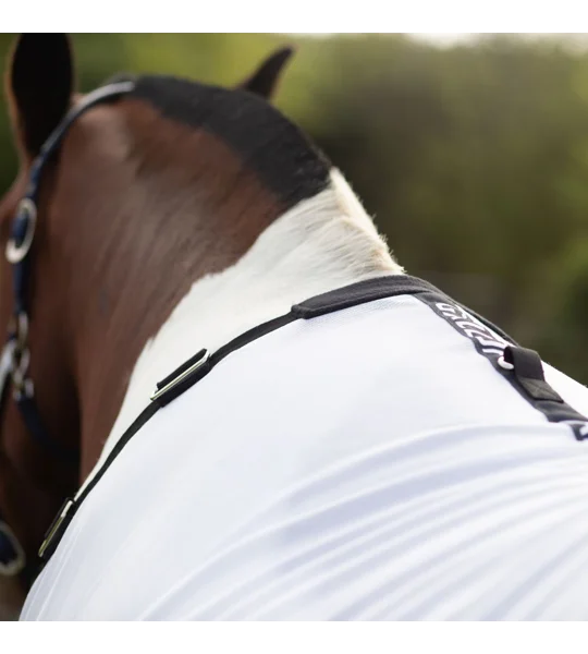 Gallop Ponie Dual 5-Point Fly Rug & Neck Set White