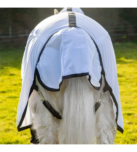 Gallop Ponie Dual 5-Point Fly Rug & Neck Set White