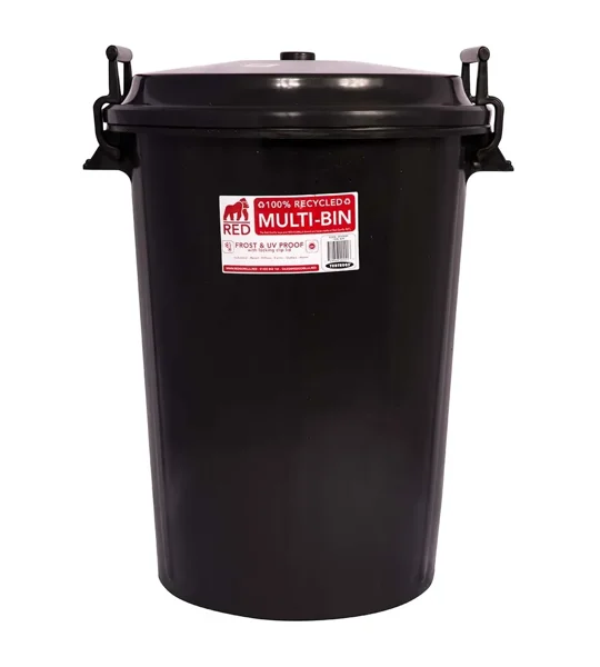 Multibin - Black - 100 litre