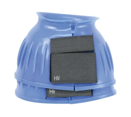 Hy Equestrian Over Reach Boots Brilliant Blue