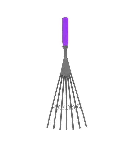 Big Tidee Plastic Rake - Purple
