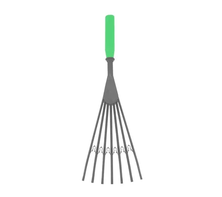 Big Tidee Plastic Rake - Pistachio