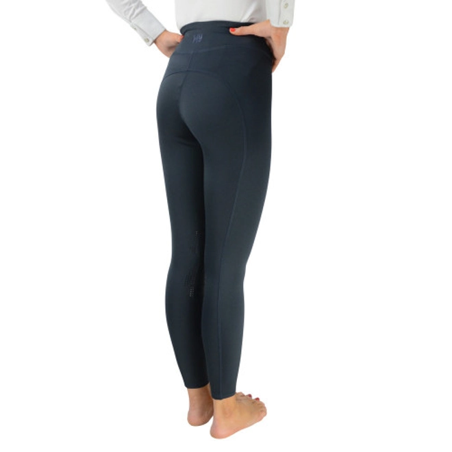 Additional Image for Hy Equestrian Oslo Softshell Riding Tights - Navy