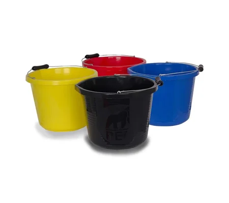 Red Gorilla Premium Buckets - 3 Gallon - 4 colours