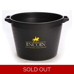 Lincoln Heavy Duty Trug 45 litre Black