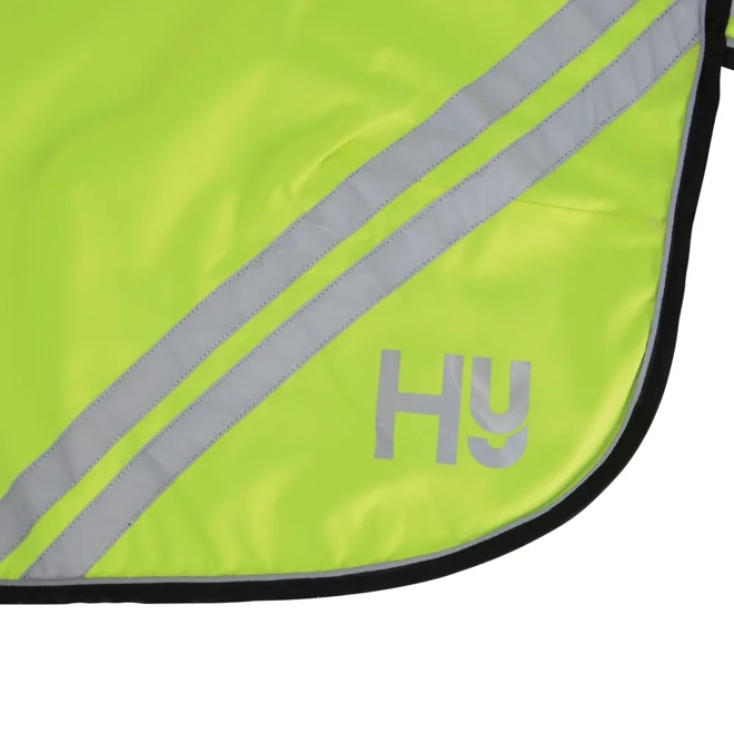 product Image for Reflector Mesh Exercise Sheet by Hy Equestrian Yellow