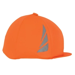 Reflector Hat Cover by Hy Equestrian One Size Orange