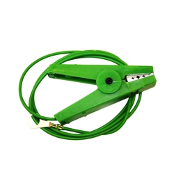 Agrifence Earth Lead on Green Croc Clip Replacement part for connecting the en..