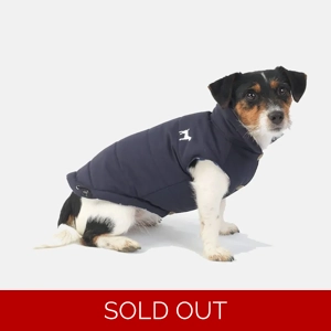 House of Paws Fleece Lined Gilet Navy