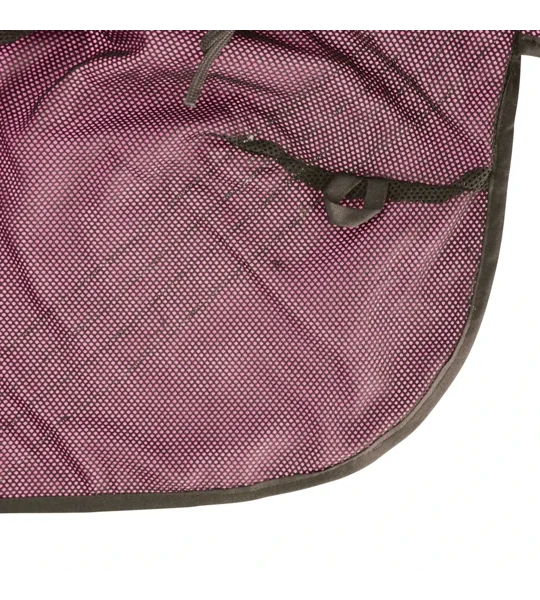 Reflector Mesh Exercise Sheet by Hy Equestrian Pink